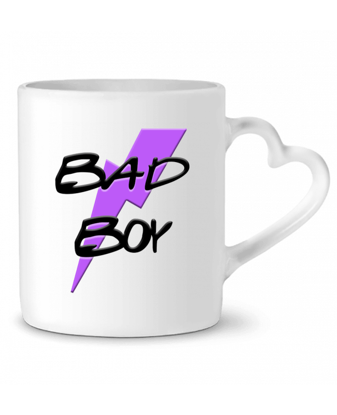 Mug coeur Bad Boy par Toncadeauperso