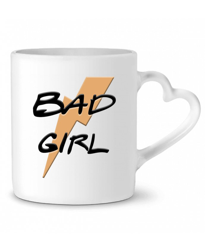 Mug coeur Bad Girl par Toncadeauperso