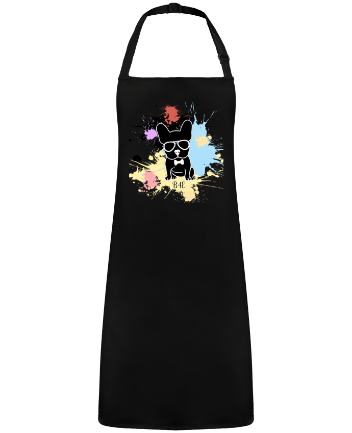 Tablier Bouledogue peinture diverses par  Toncadeauperso