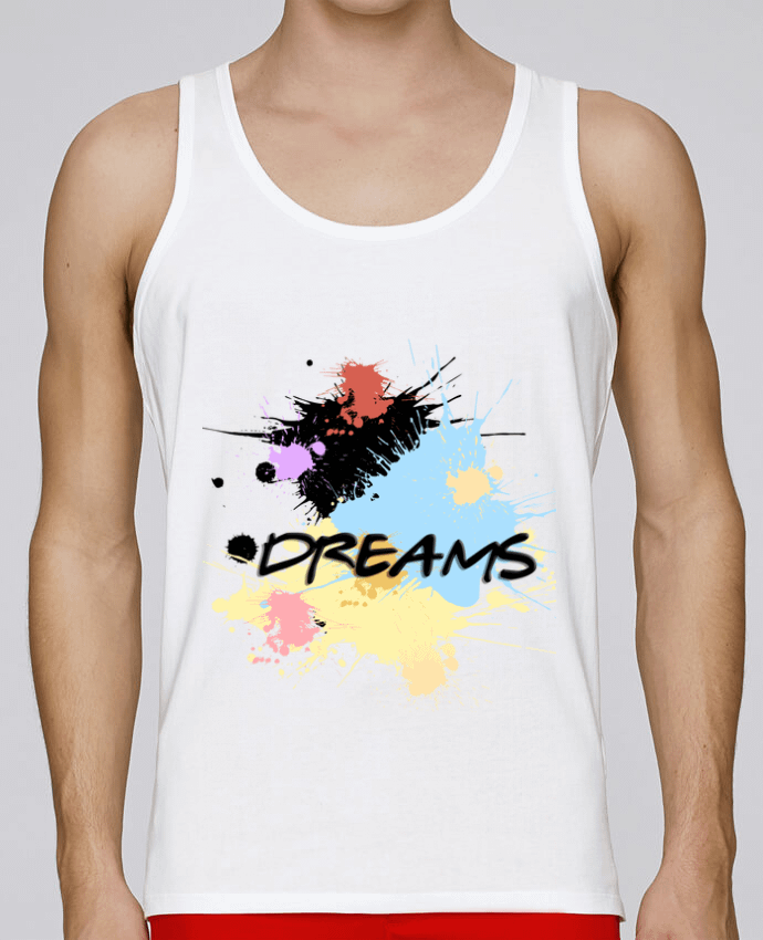 Débardeur homme Dreams paint - rêves peinture par Toncadeauperso 100% coton bio