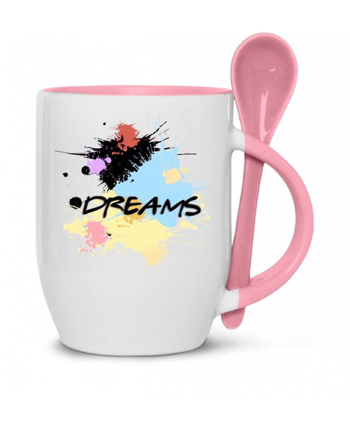  Tasse cuillère Dreams paint - rêves peinture par Toncadeauperso