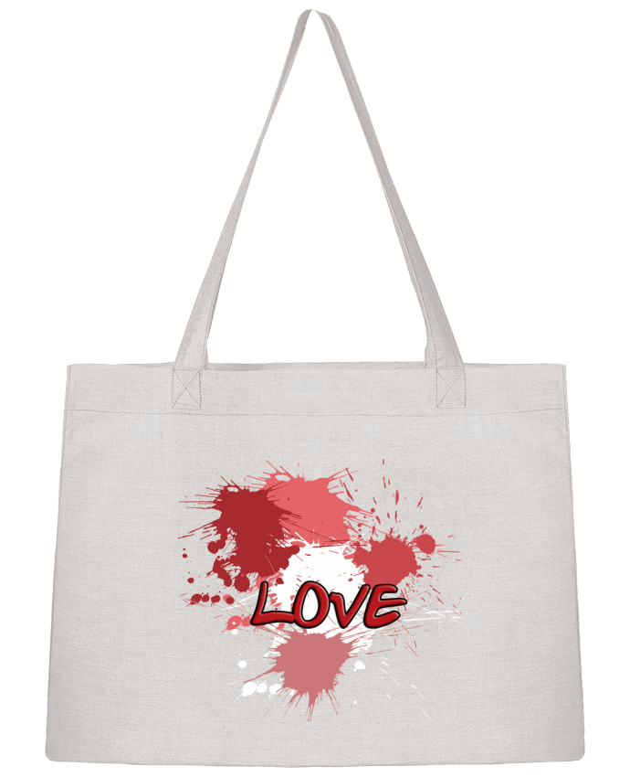 Sac Shopping Love - Amour par Toncadeauperso