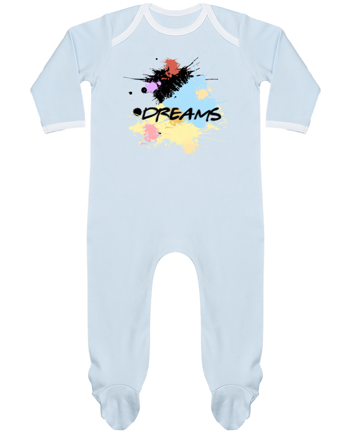 Body Pyjama Bébé Dreams paint - rêves peinture par Toncadeauperso