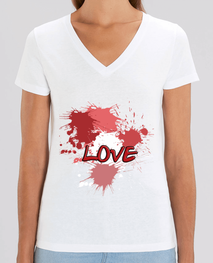 Tee-shirt femme Love - Amour Par  Toncadeauperso