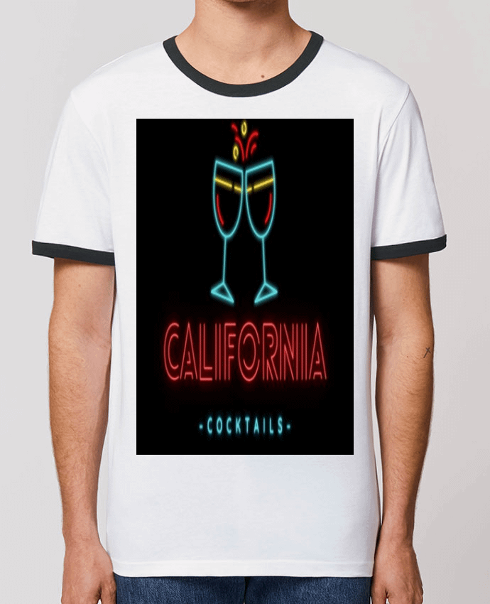 T-shirt CALIFORNIA cocktails par ilyaseedit