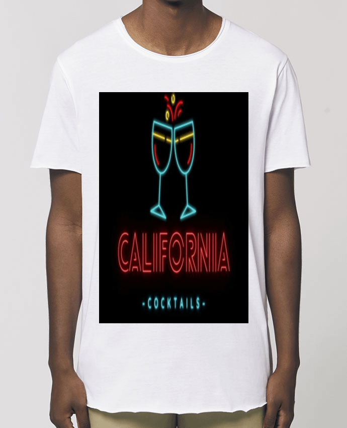 Tee-shirt Homme CALIFORNIA cocktails Par  ilyaseedit