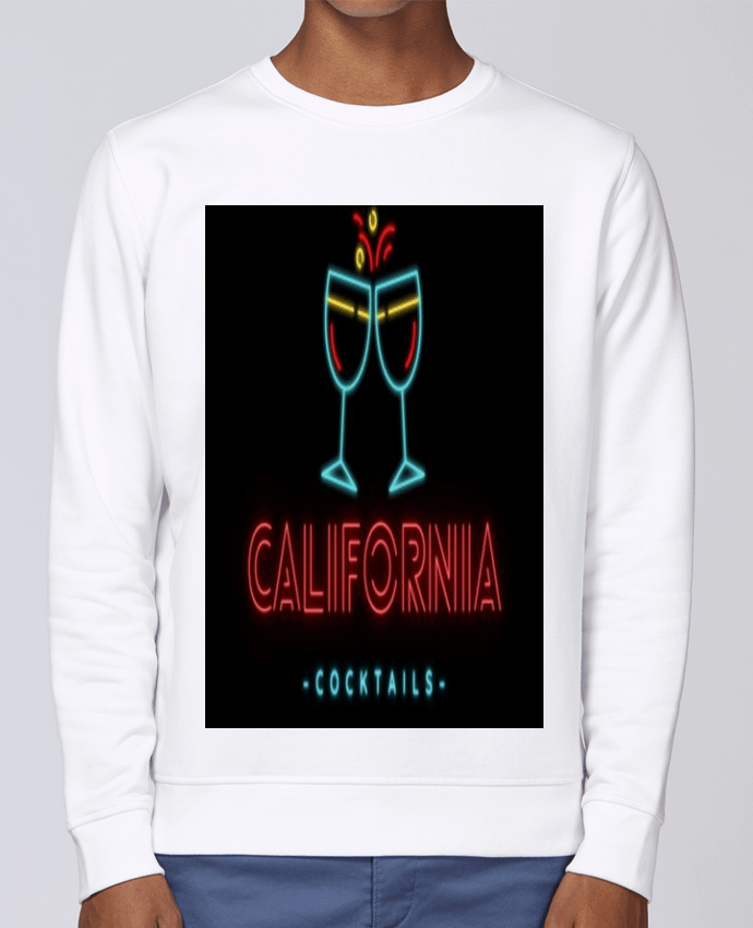 Sweatshirt CALIFORNIA cocktails par ilyaseedit