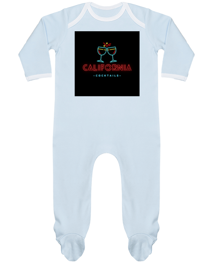 Body Pyjama Bébé CALIFORNIA cocktails par ilyaseedit