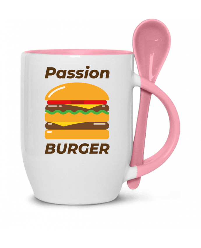  Tasse cuillère Passion burger par Mademoiselle Polly