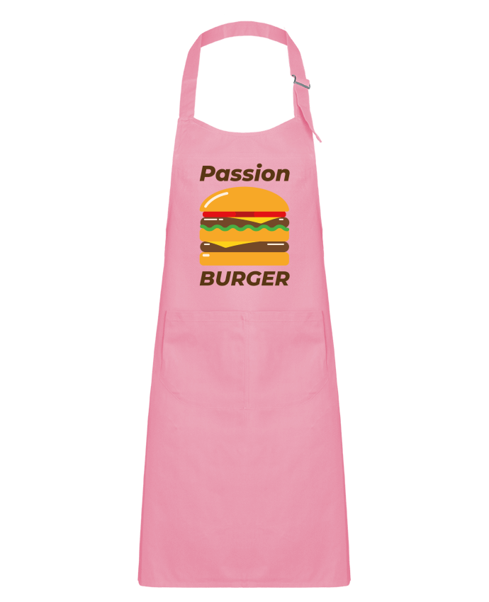 Tablier Enfant Passion burger par Mademoiselle Polly