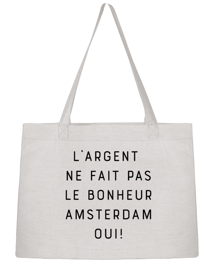 Sac Shopping L'argent ne fait pas le bonheur Amsterdam oui par Emili1