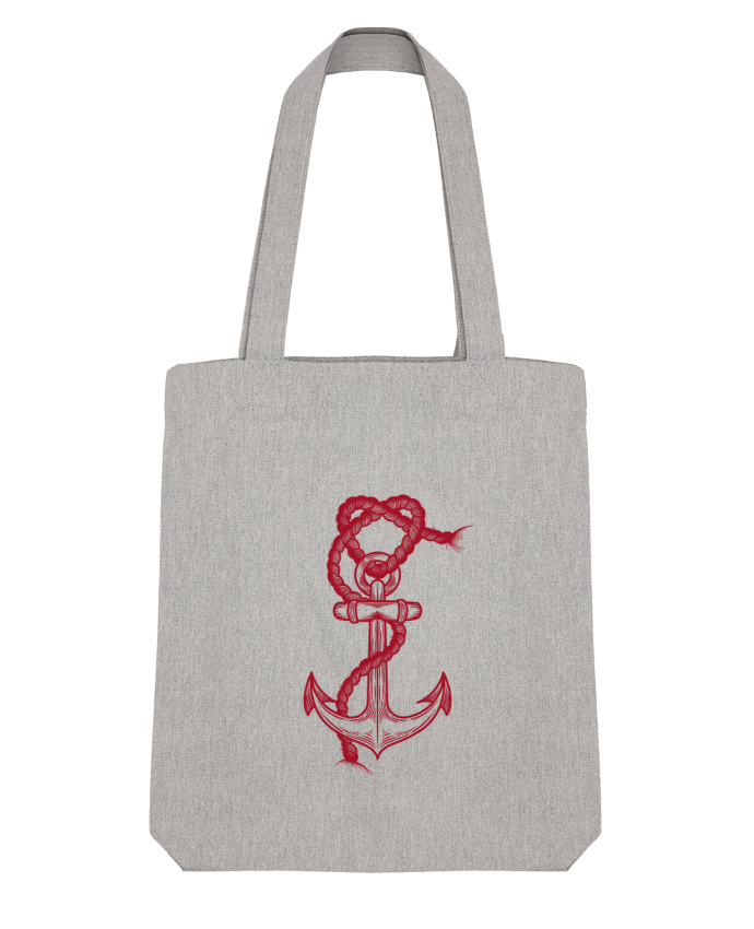 Tote Bag Stanley Stella Ancre des amours par IDEE NOIRE 