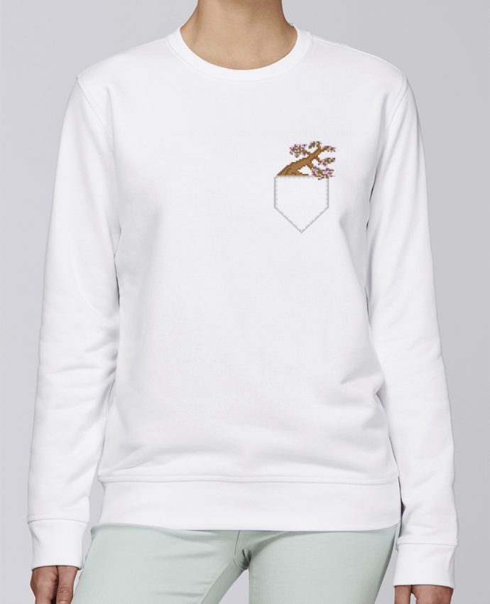 Sweatshirt POCKET BONSAI par Santiaguen