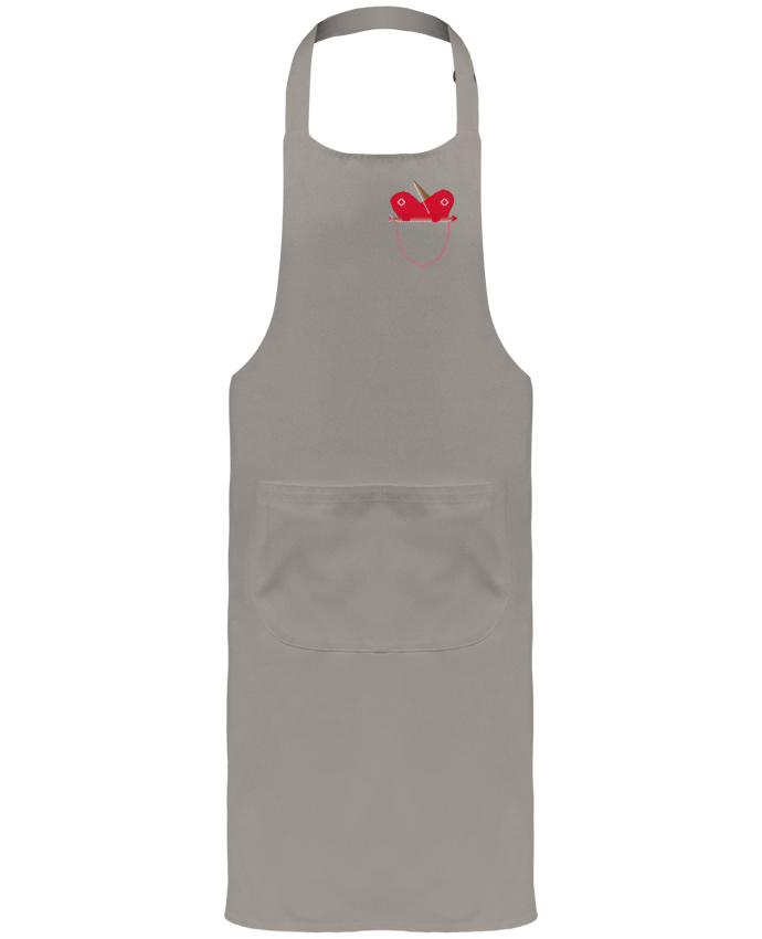 Tablier avec poches LOVE IN POCKET par Santiaguen