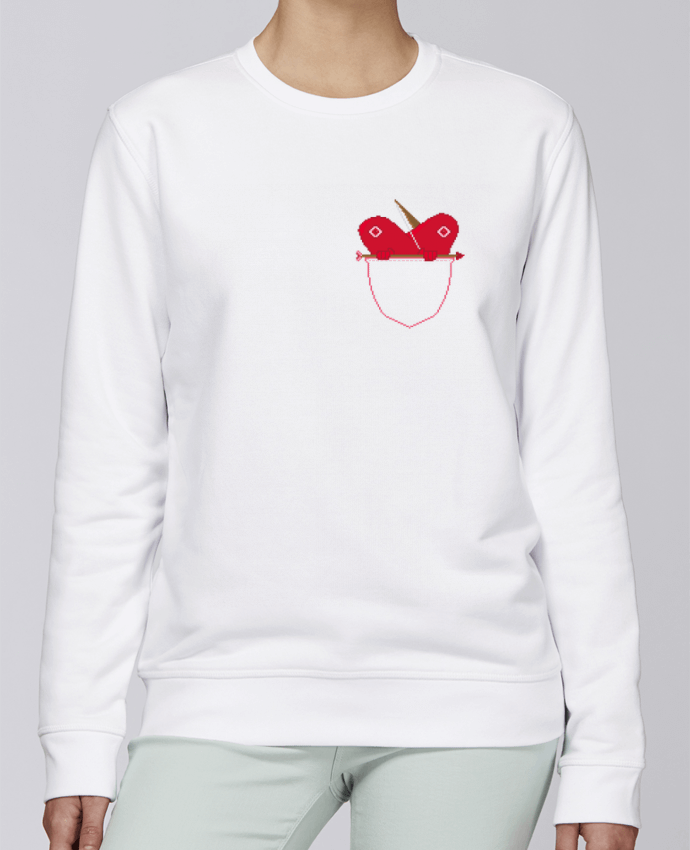 Sweatshirt LOVE IN POCKET par Santiaguen