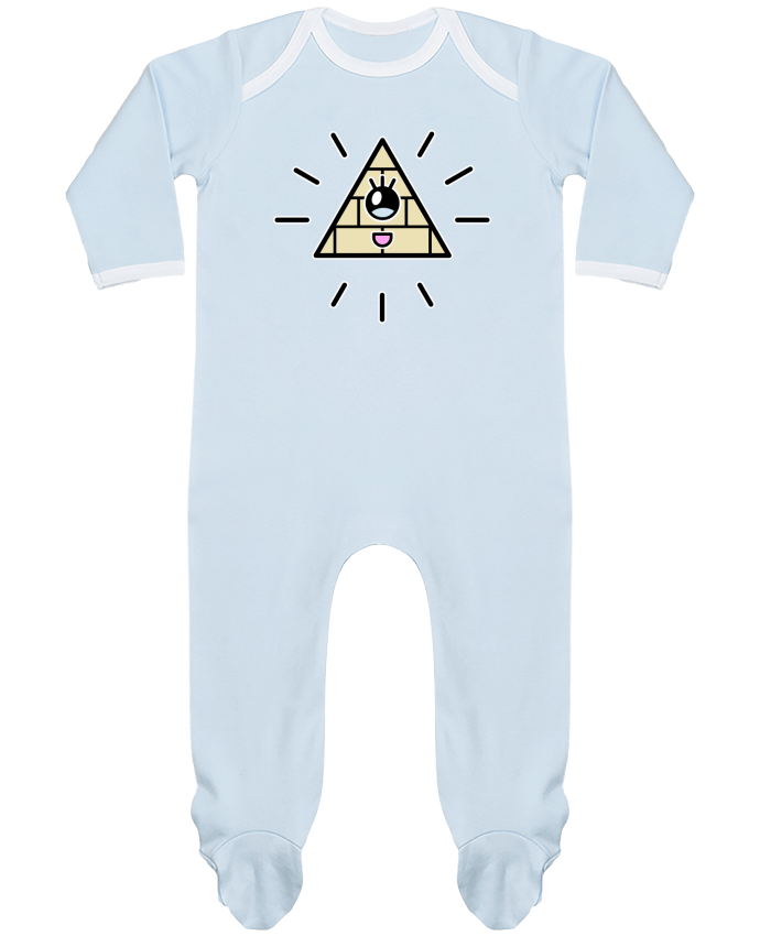 Body Pyjama Bébé Illuminati Kawaii par Lamouchenoire