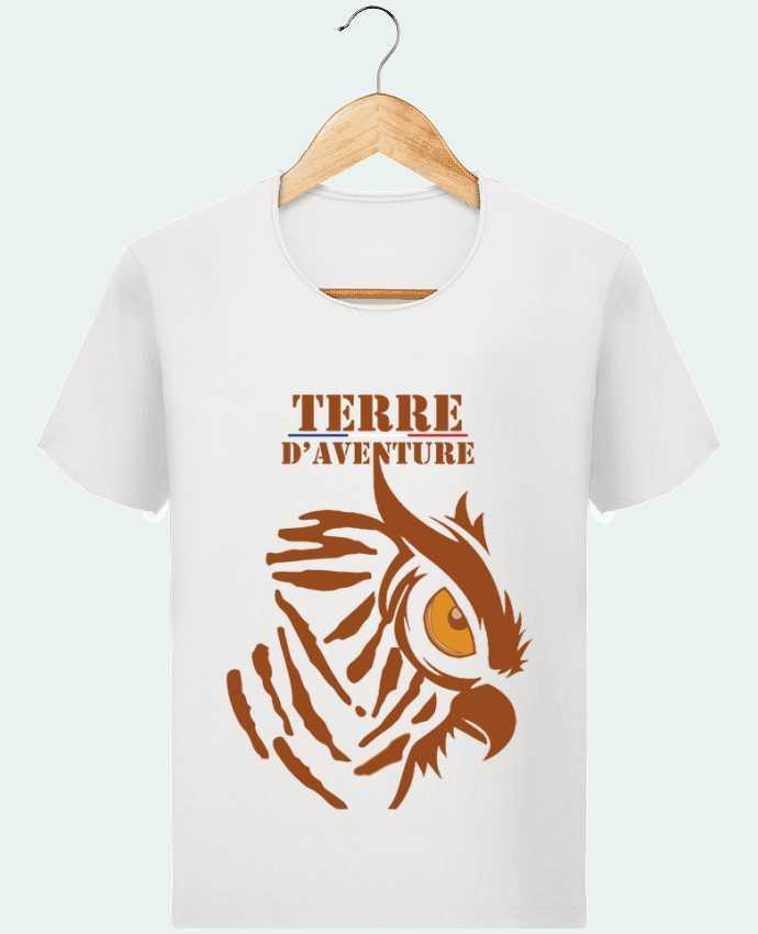  T-shirt Homme vintage Terre d'aventure par French-Pilot