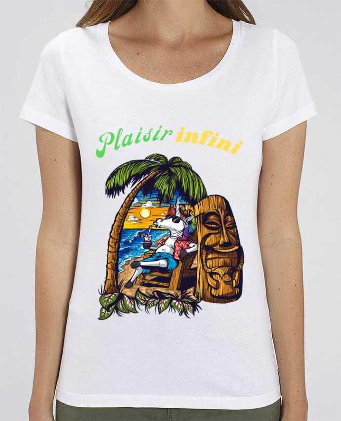 Camiseta Essential pora ella Stella Jazzer LA LICORNE EN VACANCES - PLAISIR INFINI por PLAISIR INFINI