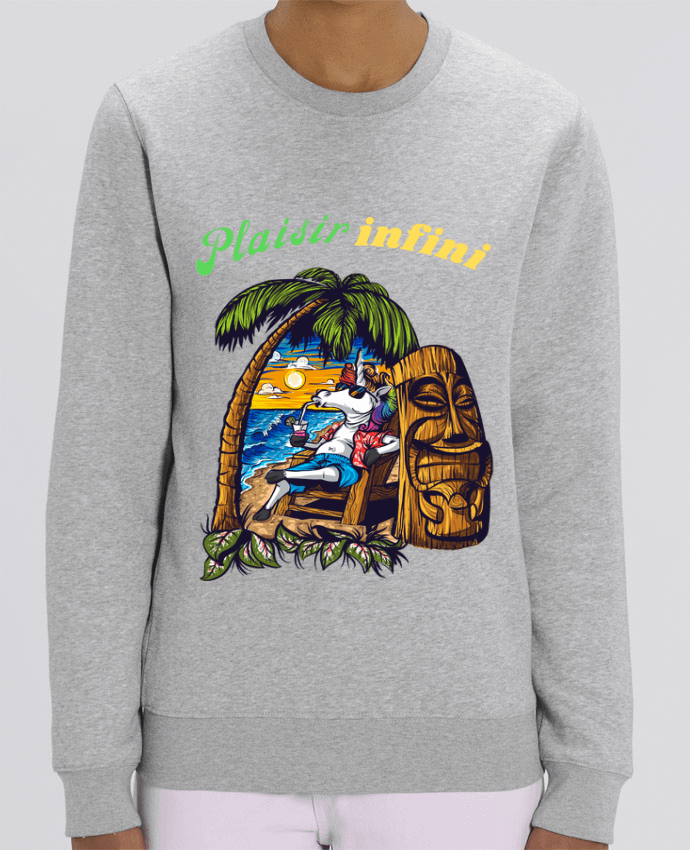 Sweat-shirt LA LICORNE EN VACANCES - PLAISIR INFINI Par PLAISIR INFINI