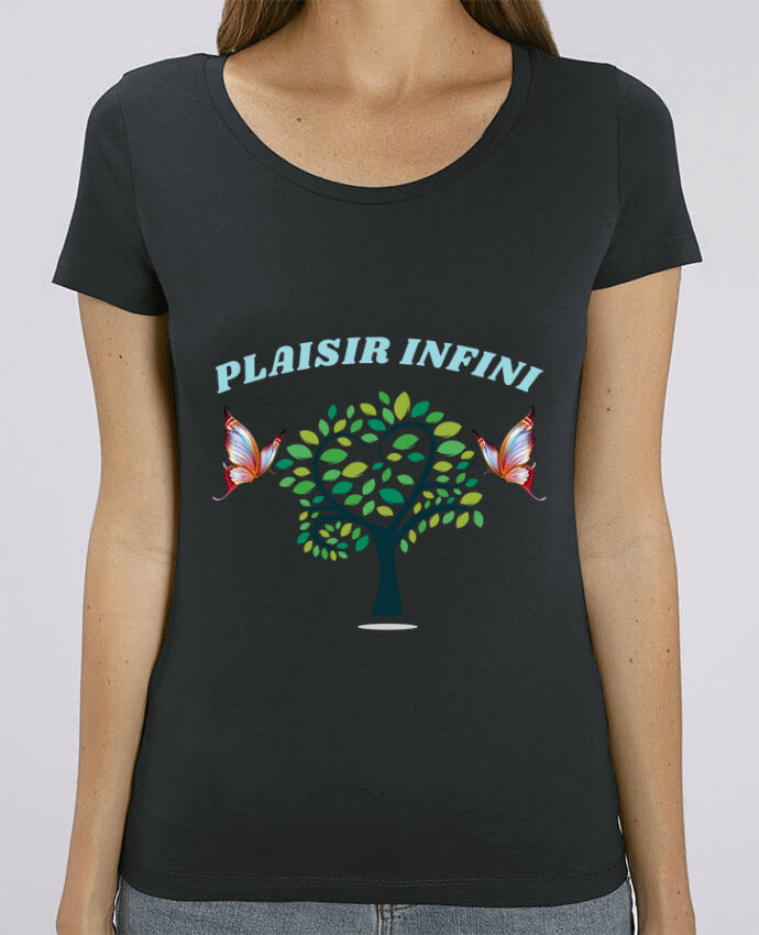 T-shirt Femme L'arbre de coeur et les papillons PLAISIR INFINI par PLAISIR INFINI