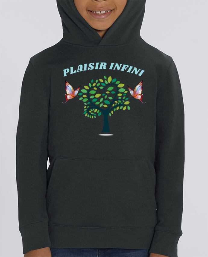 Sudadera Infantil con Capucha MINI CRUISER L'arbre de coeur et les papillons PLAISIR INFINI Par PLAISIR INFINI