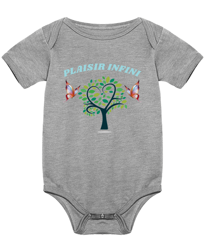 Baby Body L'arbre de coeur et les papillons PLAISIR INFINI by PLAISIR INFINI