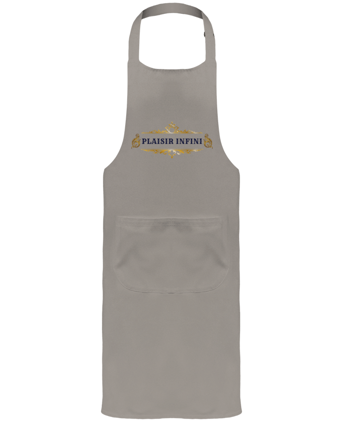 Garden or Sommelier Apron with Pocket PLAISIR INFINI 1 by PLAISIR INFINI