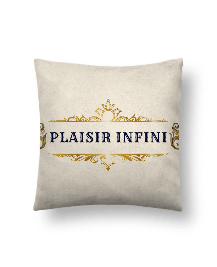 Coussin suédine PLAISIR INFINI 1 par PLAISIR INFINI