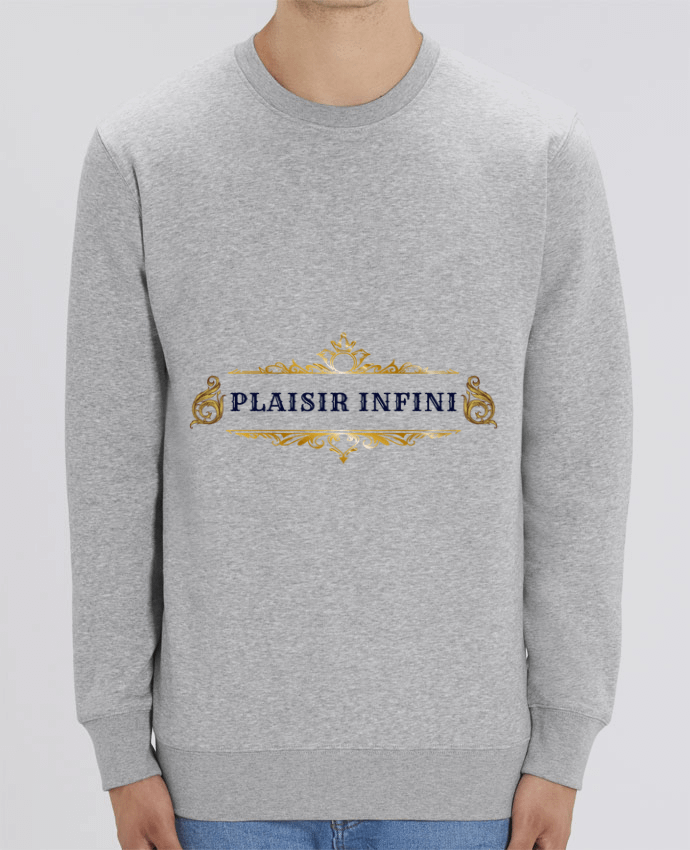 Unisex Crew Neck Sweatshirt 350G/M² Changer PLAISIR INFINI 1 Par PLAISIR INFINI