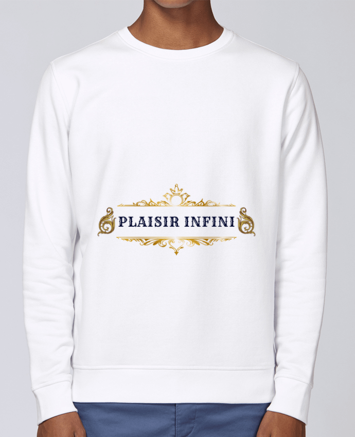 Unisex Sweatshirt Crewneck Medium Fit Rise PLAISIR INFINI 1 by PLAISIR INFINI