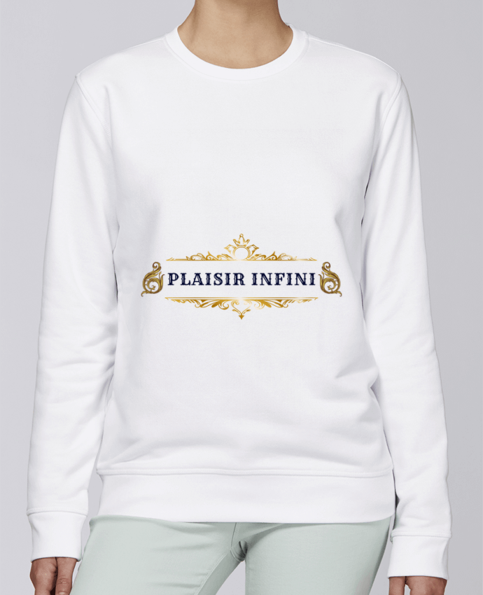 Unisex Sweatshirt Crewneck Medium Fit Rise PLAISIR INFINI 1 by PLAISIR INFINI