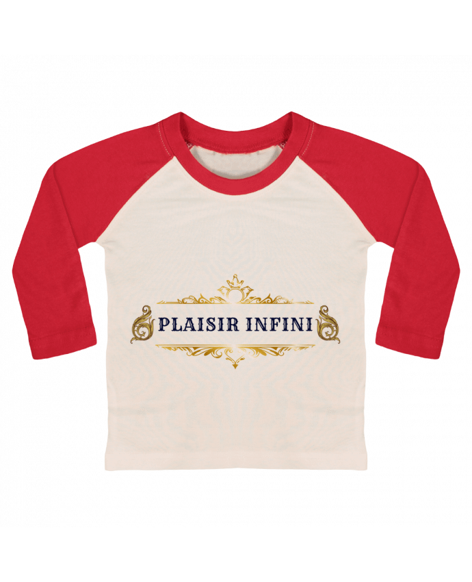 T-shirt baby Baseball long sleeve PLAISIR INFINI 1 by PLAISIR INFINI