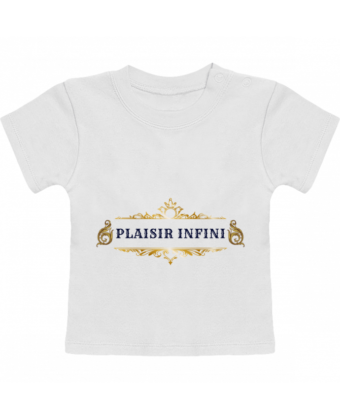 T-shirt bébé PLAISIR INFINI 1 manches courtes du designer PLAISIR INFINI