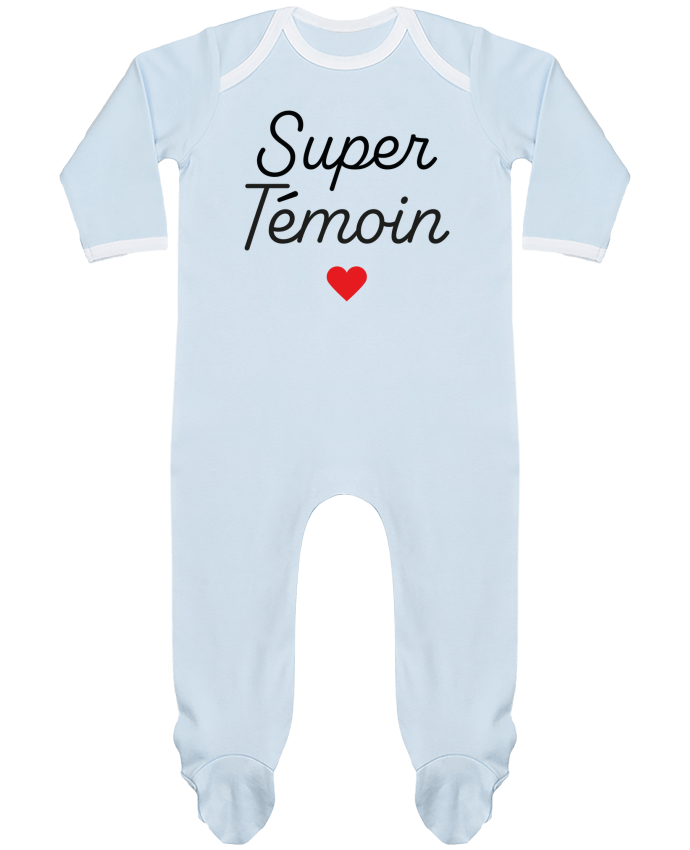 Body Pyjama Bébé Super Témoin par Mademoiselle Polly