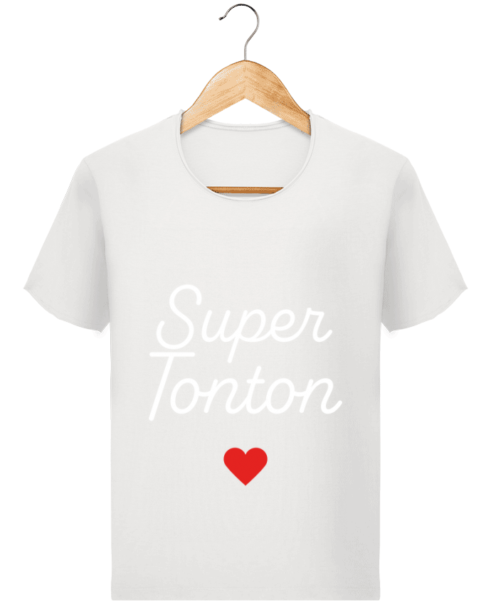  T-shirt Homme vintage Super Tonton par Mademoiselle Polly