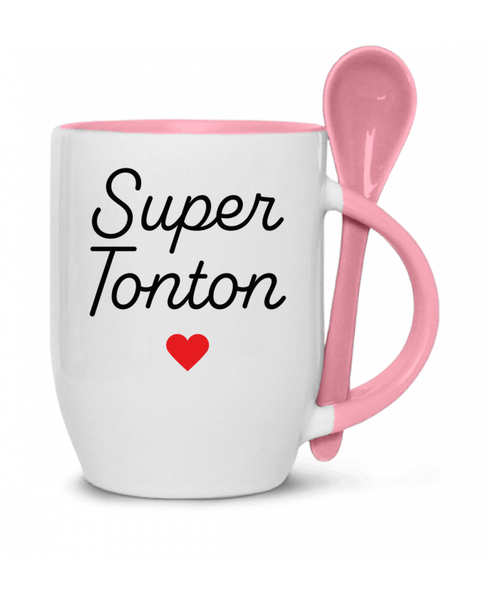  Tasse cuillère Super Tonton par Mademoiselle Polly