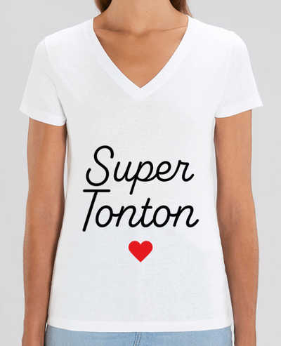 Tee-shirt femme Super Tonton Par  Mademoiselle Polly