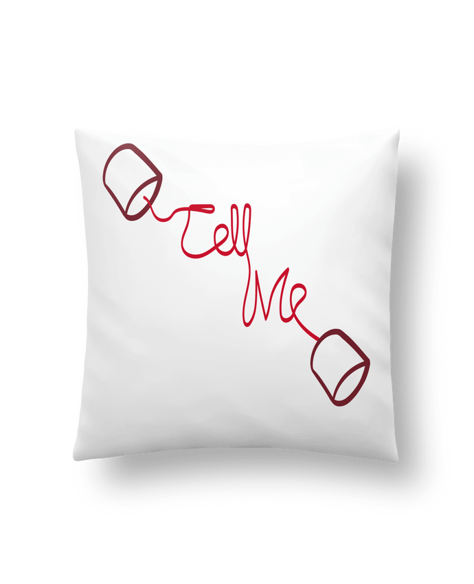 Coussin TELL ME par Santiaguen