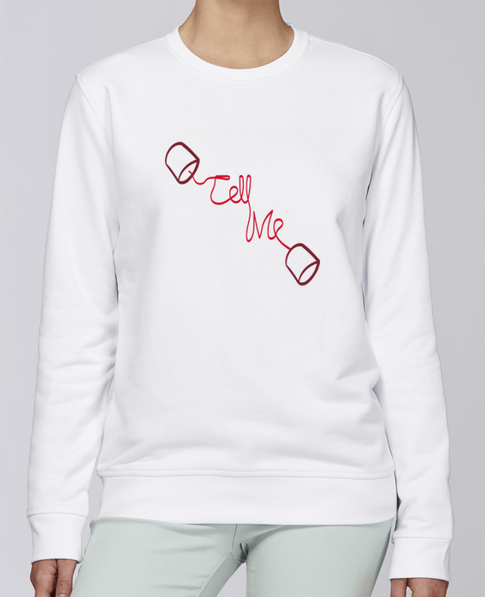 Sweatshirt TELL ME par Santiaguen