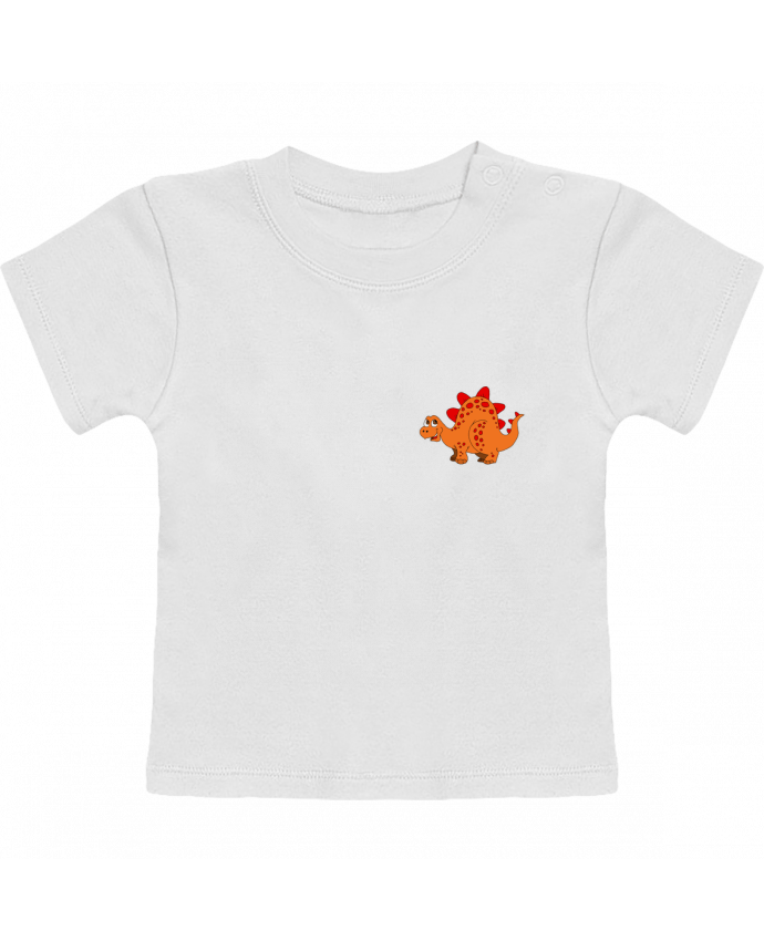 Camiseta Bebé Manga Corta Stégosaure manches courtes du designer Celine