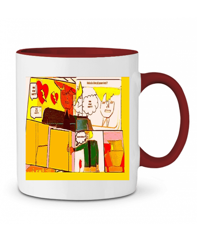 Mug bicolore edmondo Fame8