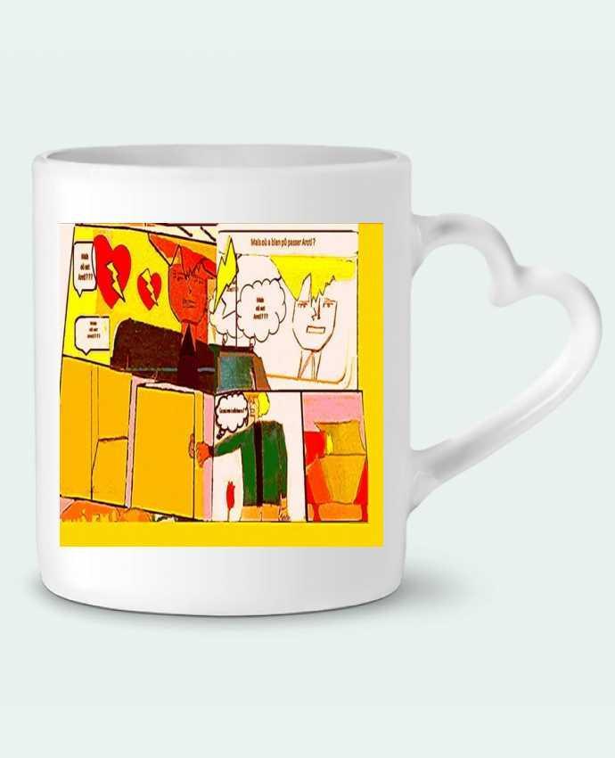 Mug coeur edmondo par Fame8