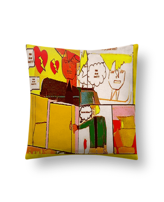 Coussin suédine edmondo par Fame8