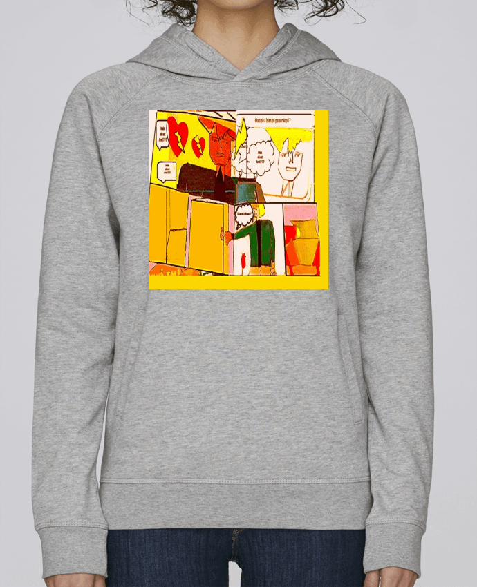 Sweat capuche femme edmondo par Fame8