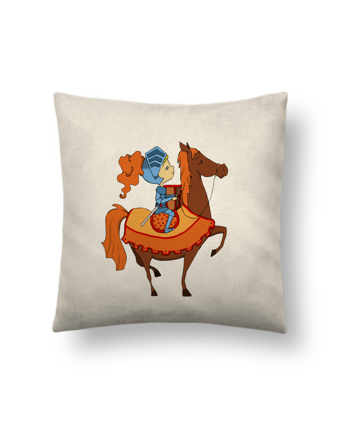 Coussin suédine Chevalier par Celine