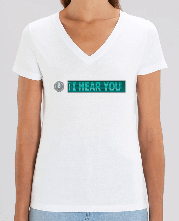 Tee-shirt femme I HEAR YOU Par  Santiaguen