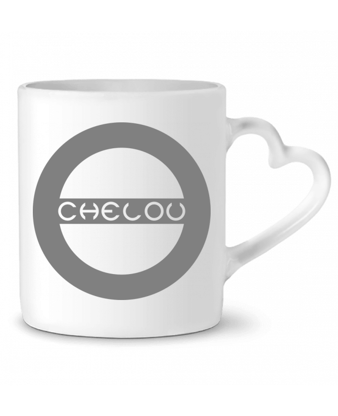 Mug coeur Chelou - Emblème par Chelou