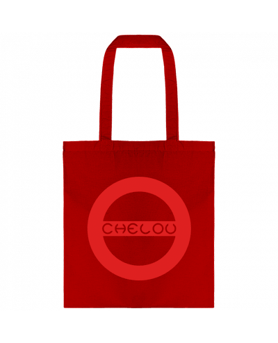 Tote-bag Chelou - Emblème Rouge par Chelou