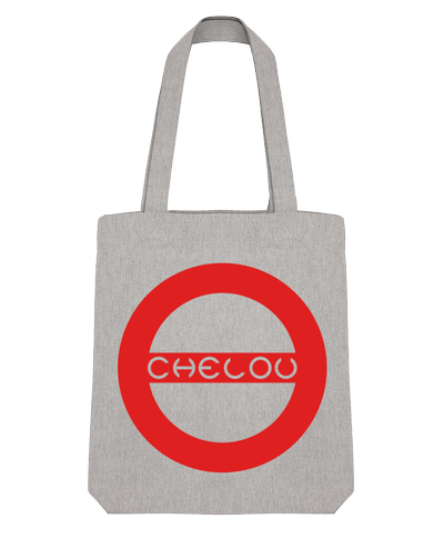 Tote Bag Stanley Stella Chelou - Emblème Rouge par Chelou 