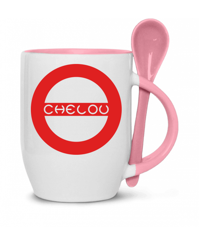  Tasse cuillère Chelou - Emblème Rouge par Chelou